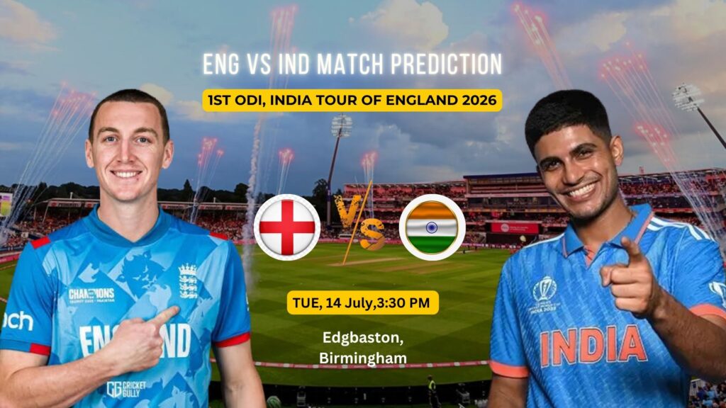 ENG vs IND Match Prediction